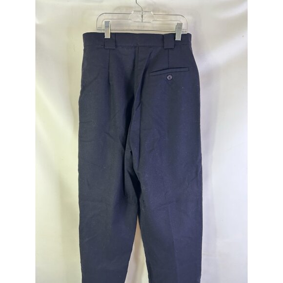 Vintage 90s Wool Pleated High Rise Dress Pants Slacks Money Classy - Picture 6 of 6